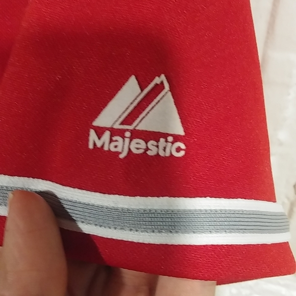 Youth XL Vintage Josh Hamilton Majestic Jersey - Picture 5 of 6